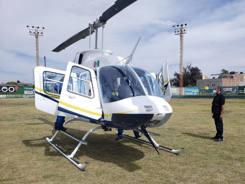  Realiza SSM traslado aéreo de una mujer por Código Mater