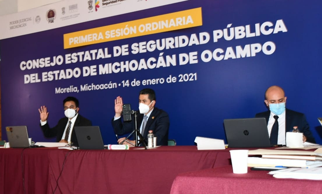  Fortalecer instituciones de seguridad, acuerdan en Consejo Estatal de Seguridad Pública
