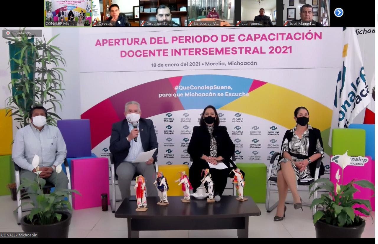  Inicia Conalep capacitación docente intersemestral 2021