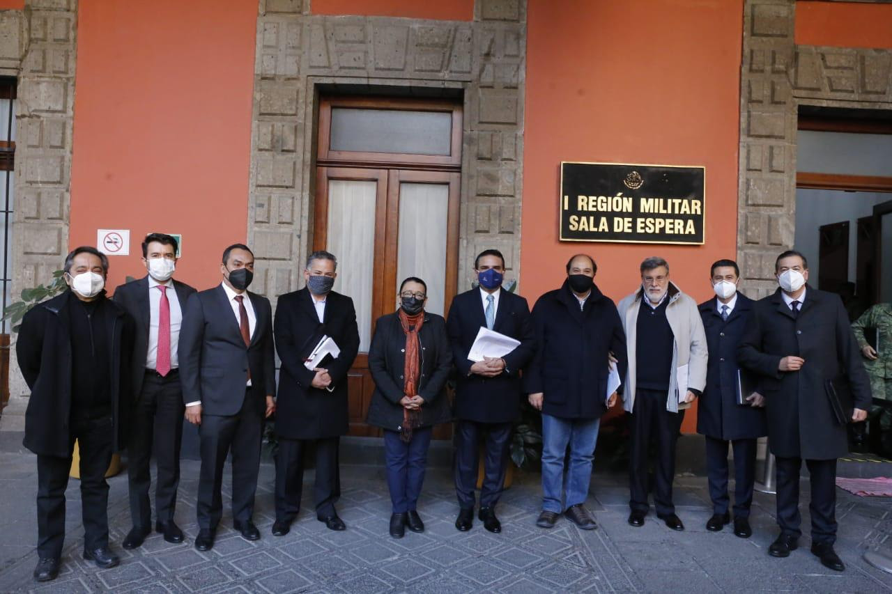  Expone Silvano a Gabinete de Seguridad Federal estrategia de mejora operativa