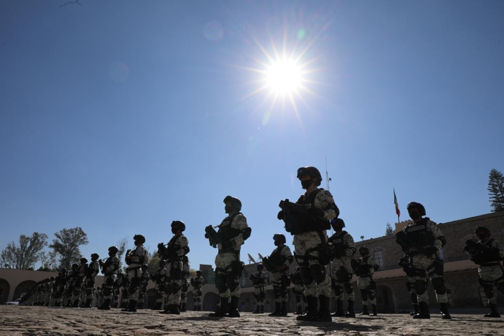  Preside Gobernador toma de posesión del Coordinador Interino de la Guardia Nacional en Michoacán