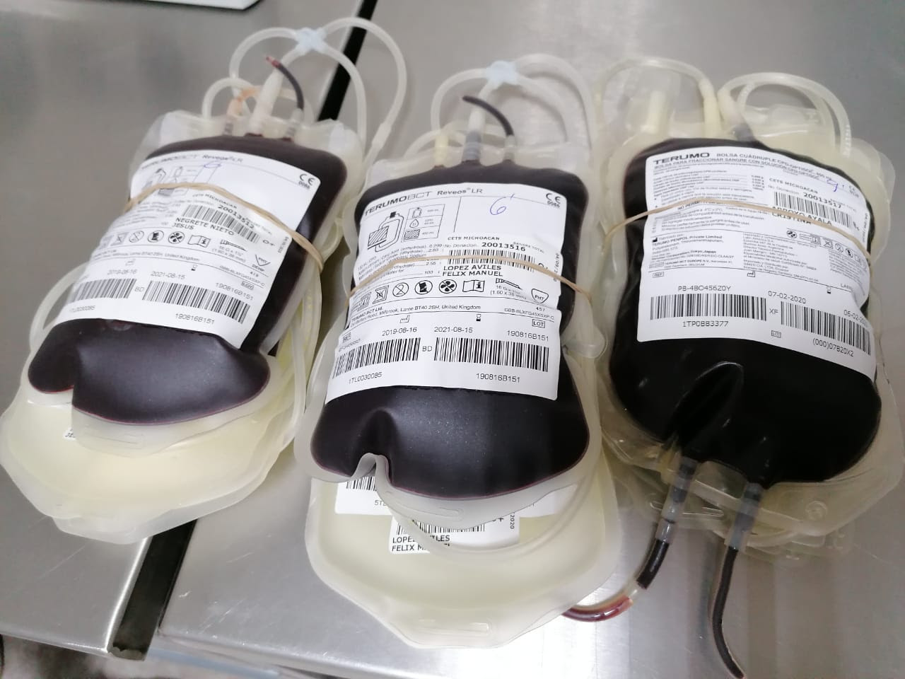  Donación de sangre, benéfico para pacientes y donadores