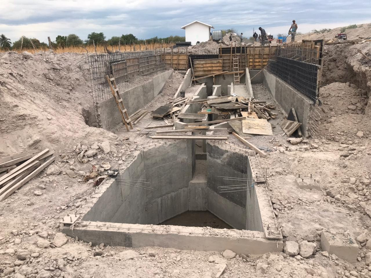  Tras su rescate, continúa construcción de planta tratadora de Buenavista