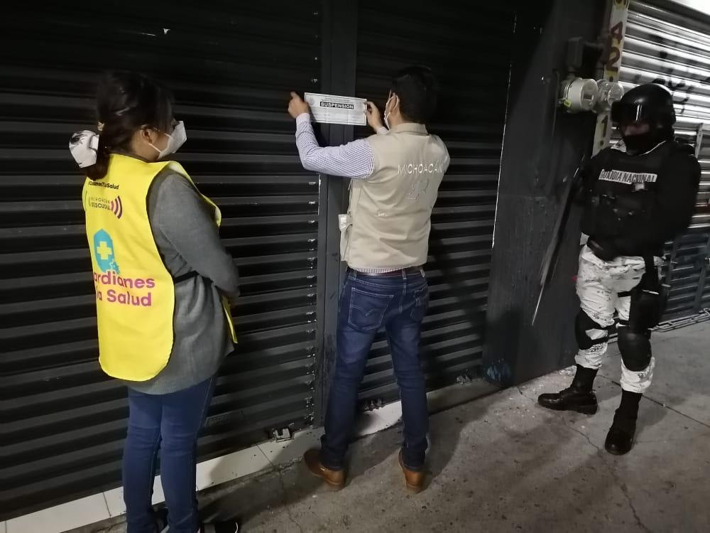  Suspendidos, 399 establecimientos por no cumplir medidas sanitarias