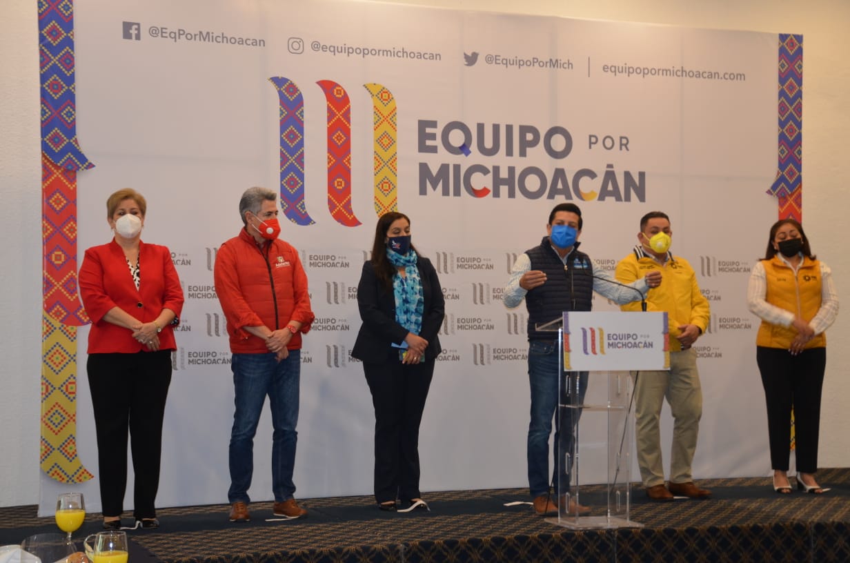 Equipo por Michoacán se fortalece y camina unido al triunfo