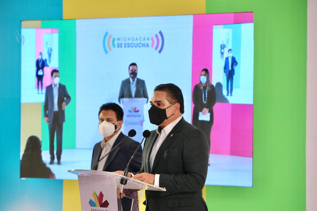  Endurece Michoacán medidas sanitarias durante febrero: Gobernador