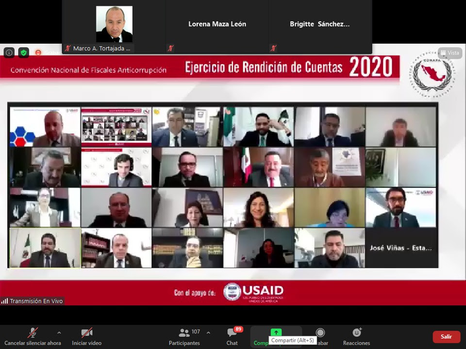  Participa FECC en Ejercicio de Rendición de Cuentas 2020