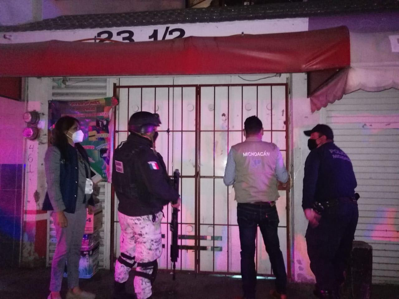  Suspendidos 6 establecimientos en Morelia por incumplir medidas