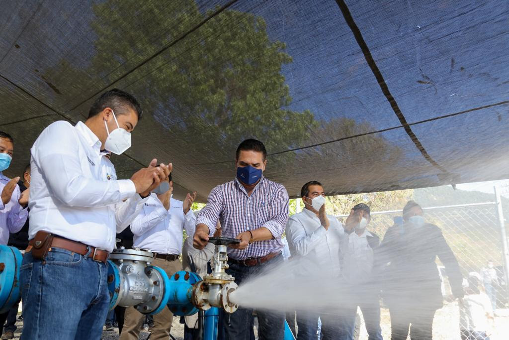 Habitantes de Zirahuato disfrutan nuevo sistema de agua potable
