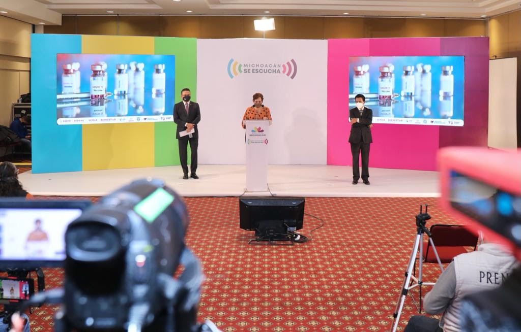 Michoacán, listo para vacunar a adultos mayores contra COVID-19: Silvano