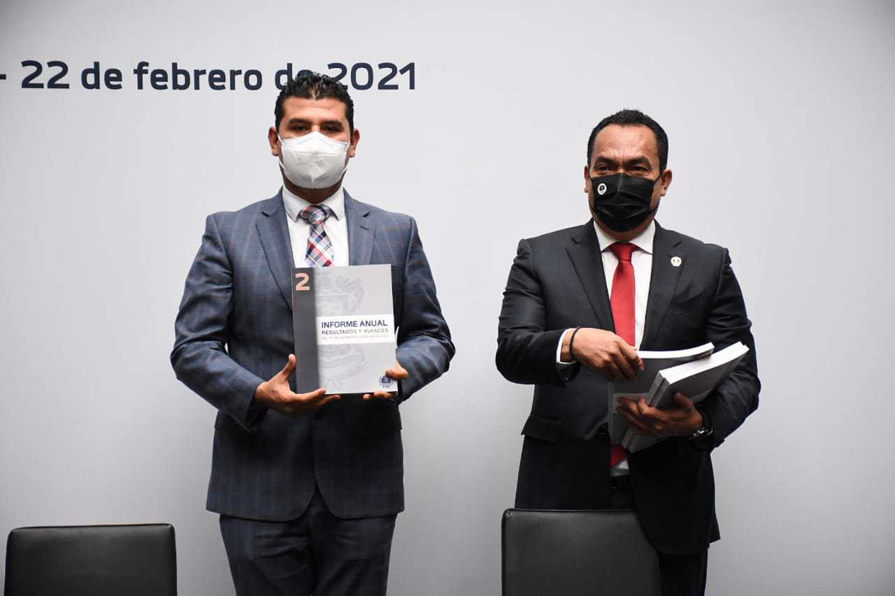  Recibe Congreso del Estado informe de resultados de la FGE