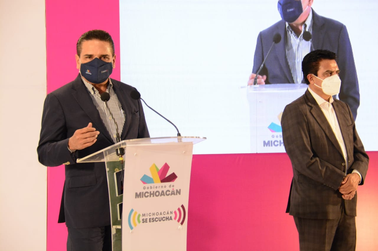 Dan resultados medidas sanitarias; incidencia de casos, a la baja: Silvano Aureoles