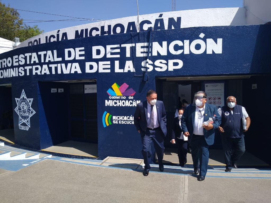  Supervisa Fiscalía General, áreas de internamiento para personas detenidas