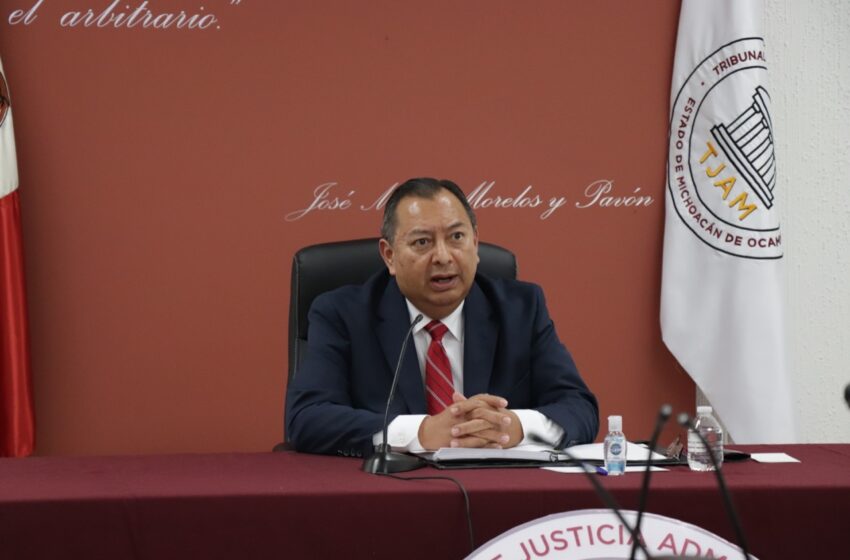  Informa TJAM fallecimiento de su magistrado presidente