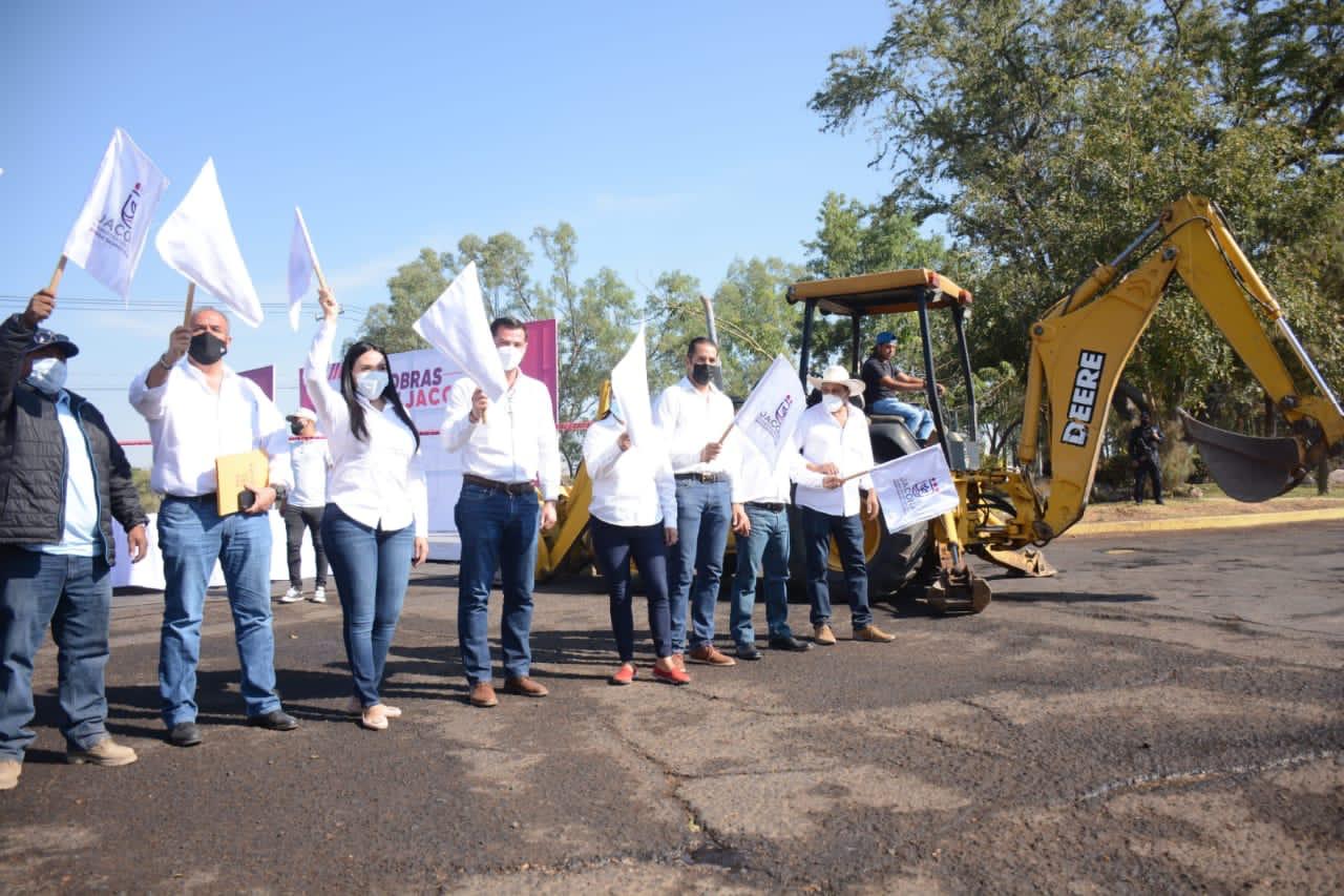  La Calzada Jacona por fin será rehabilitada: Adriana Campos