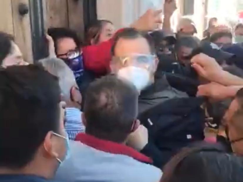  Tras agresión en su contra, Baltazar Gaona solicitará desafuero de la Síndico de Tarímbaro