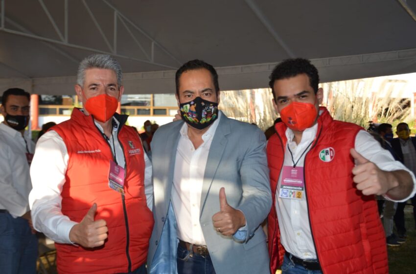 Agradece Carlos Herrera apoyo del PRI para conformar candidatura común