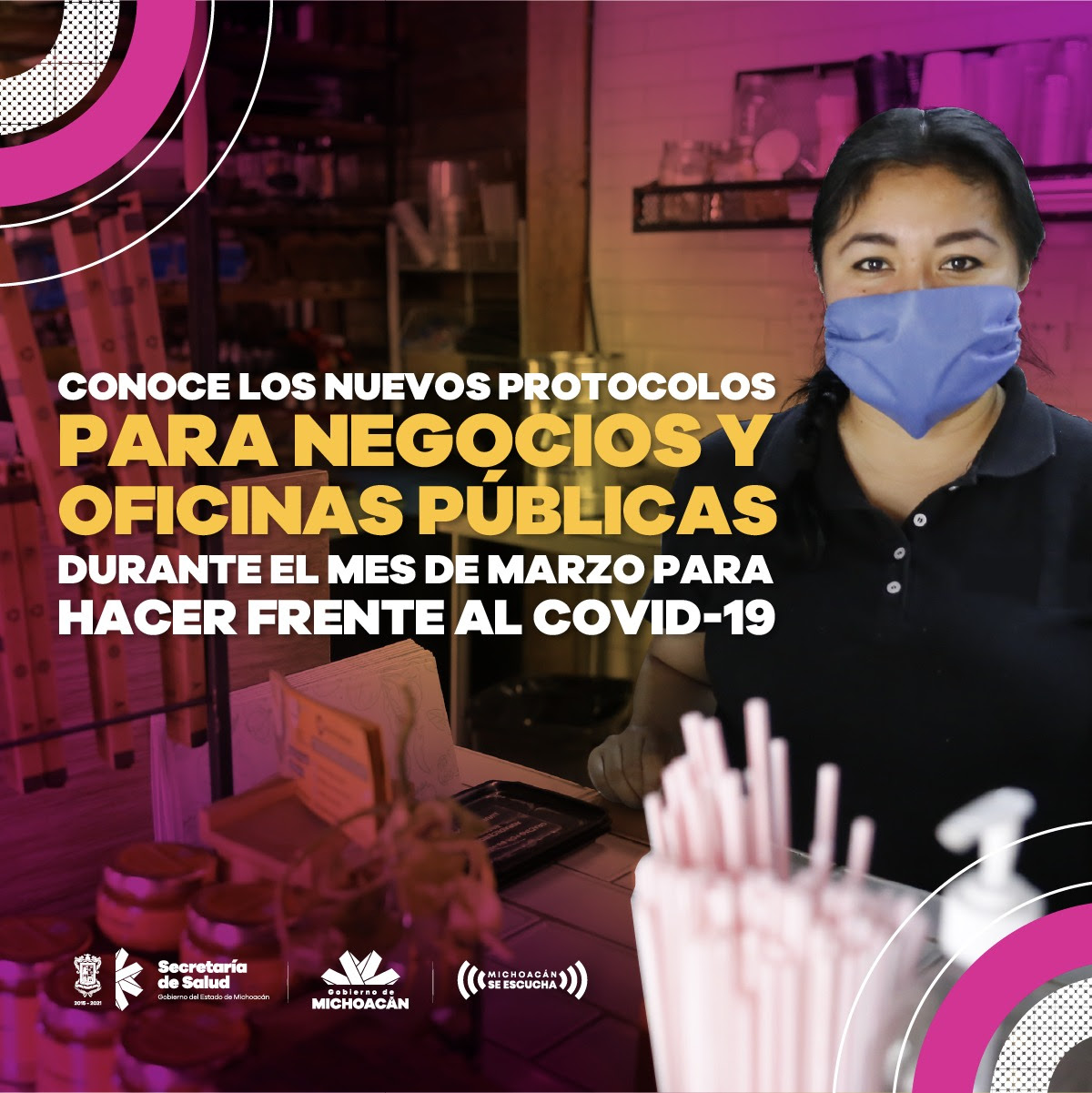  En Michoacán, nuevas medidas para reactivar la economía sin relajar las medidas de prevención
