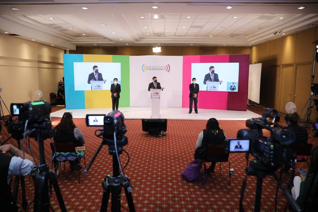 Michoacán no está exento de un tercer rebrote de COVID-19: Silvano