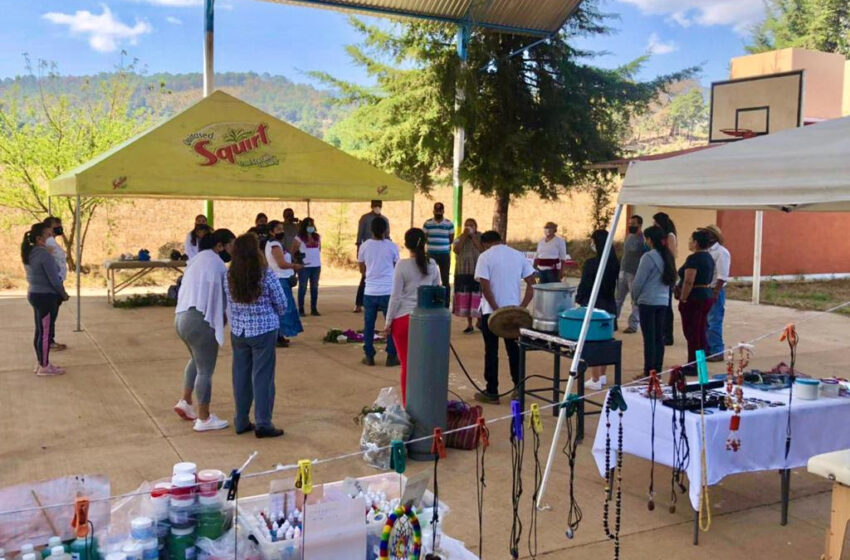 Brinda Sedesoh talleres de medicina tradicional y herbolaria en Acuitzio