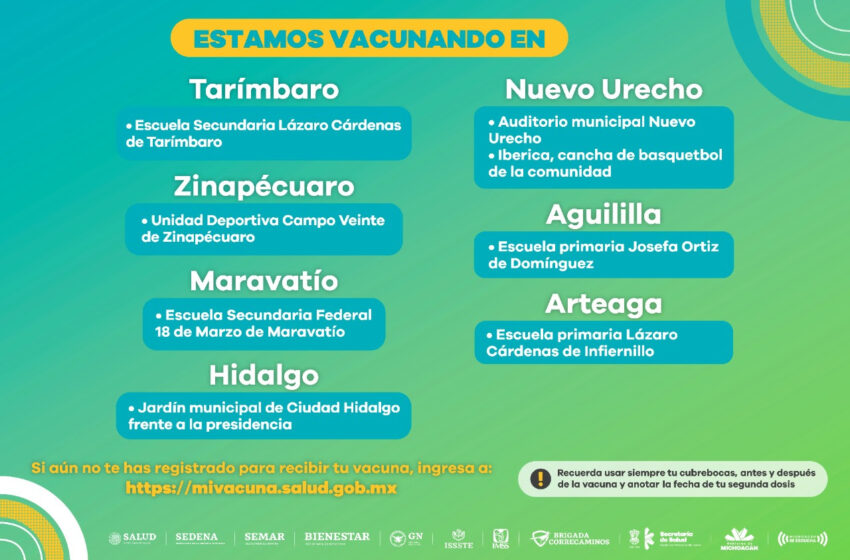  Aplicadas, más de 139 mil dosis contra COVID-19 a adultos mayores de 60 años