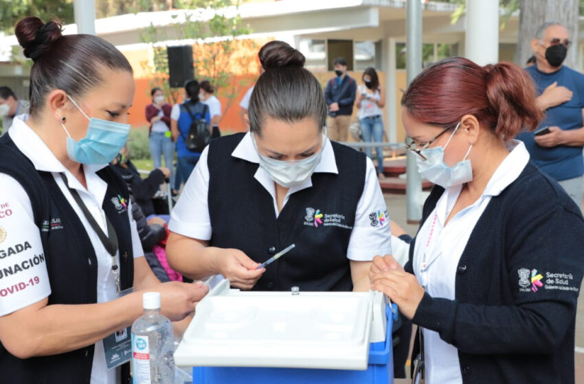  Supervisa SSM vacunación anti-COVID-19 a adultos mayores, en Morelia