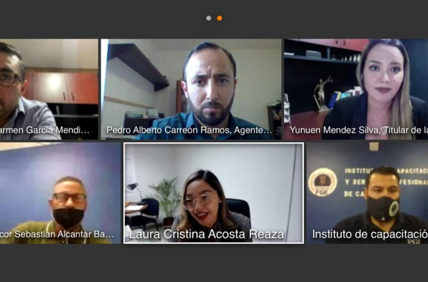  Se capacita FGE en materia de derechos de personas periodistas y activistas