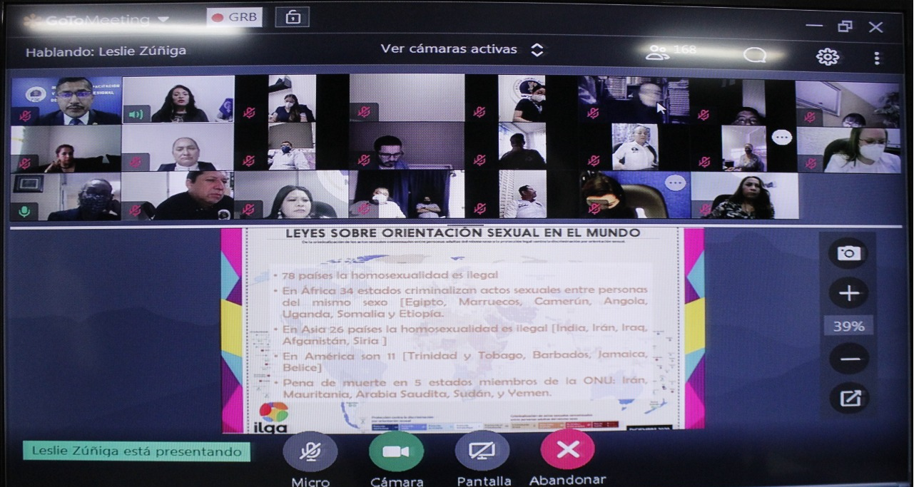  Se capacita FGE en “Relaciones humanas y respeto a los derechos de las poblaciones LGBTTTI”