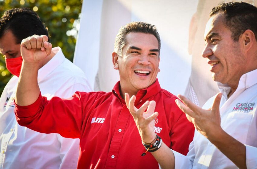  Acude Alejandro Moreno a arranques de campaña en Tarímbaro y Morelia