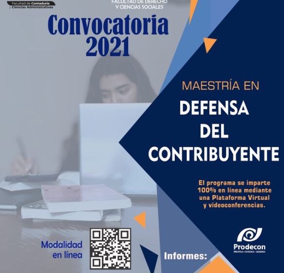 UMSNH Ofrece Maestría en Defensa del Contribuyente