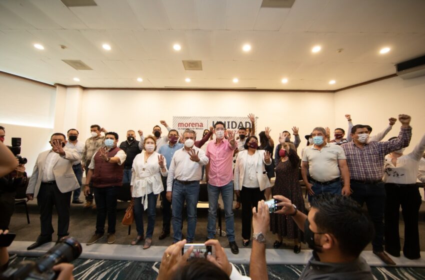  “¡No hay plan B!”, afirman morenistas en respaldo a Raúl Morón