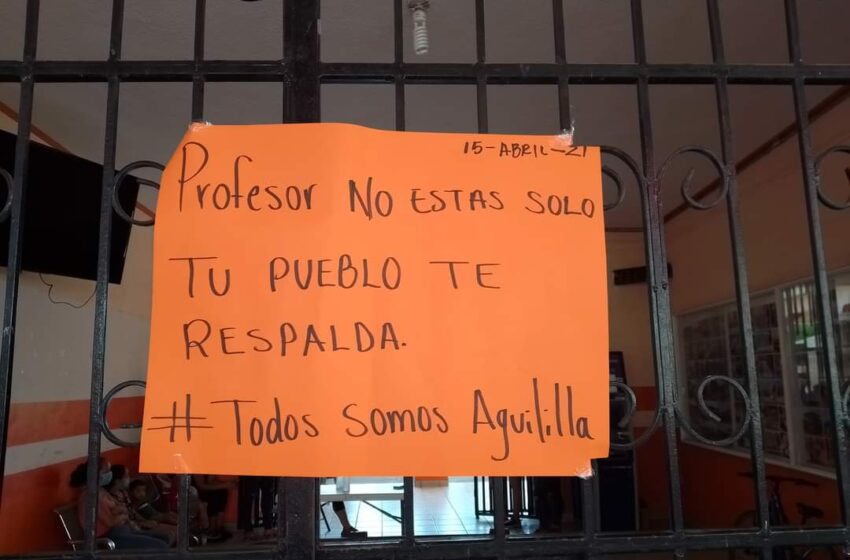  Se pagó en tiempo y forma al maestro de Aguililla: SEE