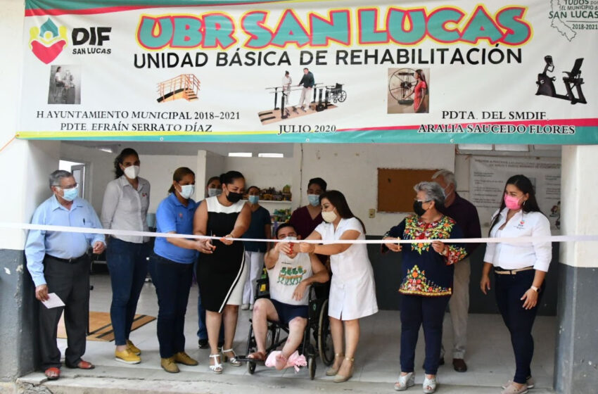  Inaugura Sistema DIF Michoacán Unidad Básica de Rehabilitación en San Lucas
