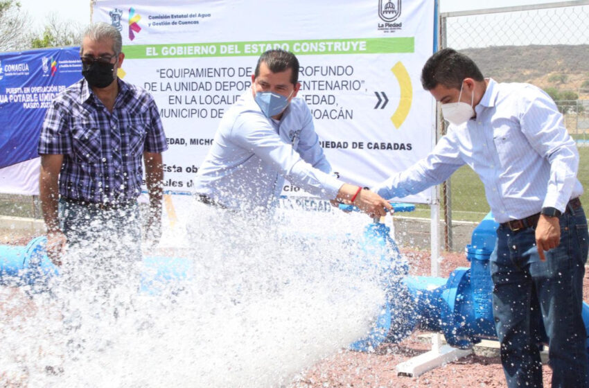  Se inaugura y supervisa infraestructura hídrica en La Piedad e Ixtlán