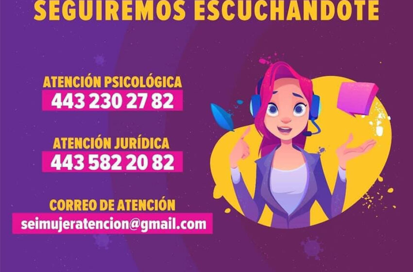 Atendidas 833 mujeres víctimas de violencia de género en lo que va del año
