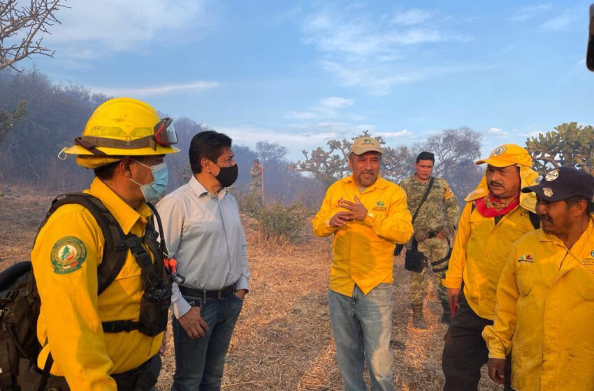  Controlado, el incendio en el Cerro el Punhuato