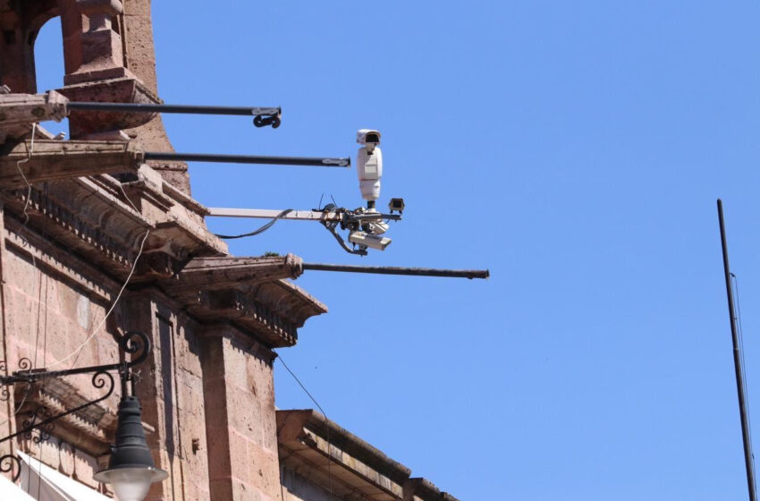  Más de 6 mil cámaras de videovigilancia refuerzan seguridad de michoacanos