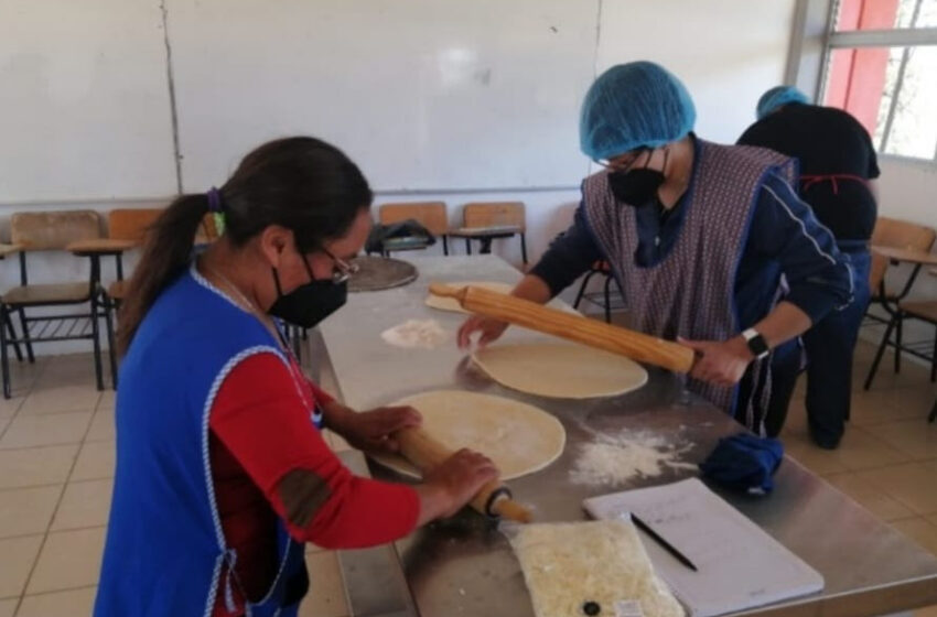 Se capacita personal del plantel Nahuatzen del CECyTEM en producción de alimentos