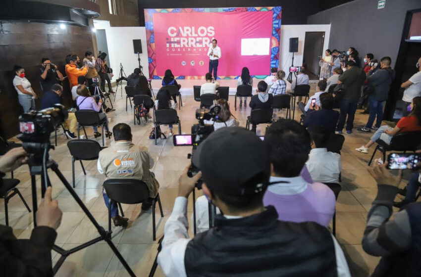 Michoacán con chamba, que a nadie le falte trabajo: Carlos Herrera