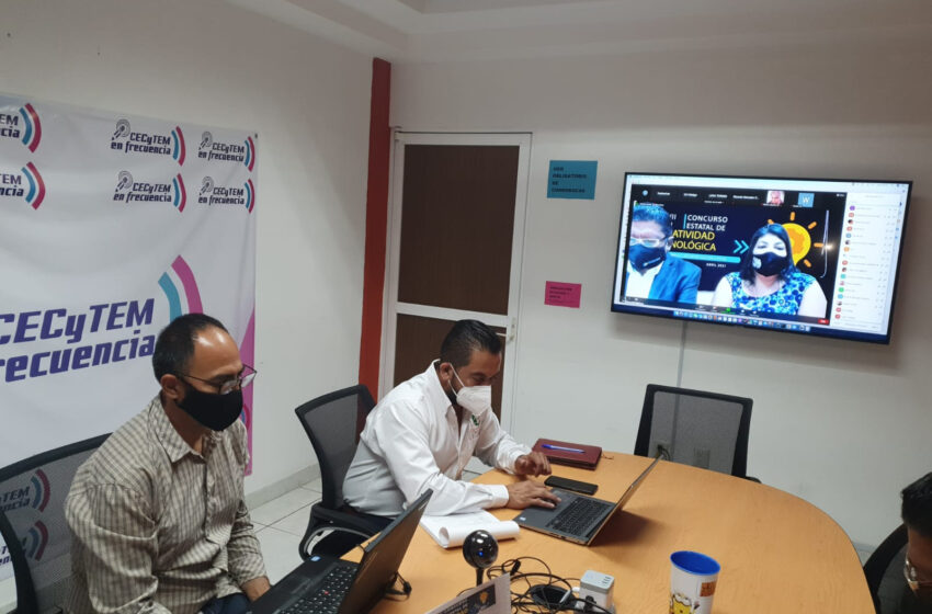  Pone en marcha CECyTEM “Concurso Estatal de Creatividad Tecnológica 2021, edición virtual”
