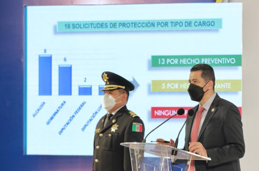  18 candidatos han solicitado seguridad a la SSP
