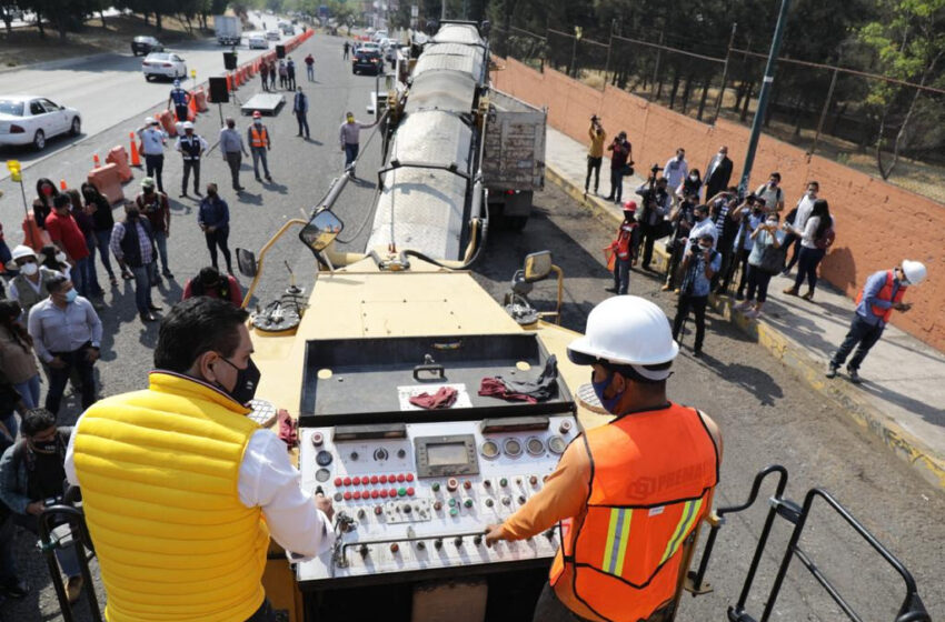  Inician trabajos de rehabilitación del Periférico de la Revolución en Morelia
