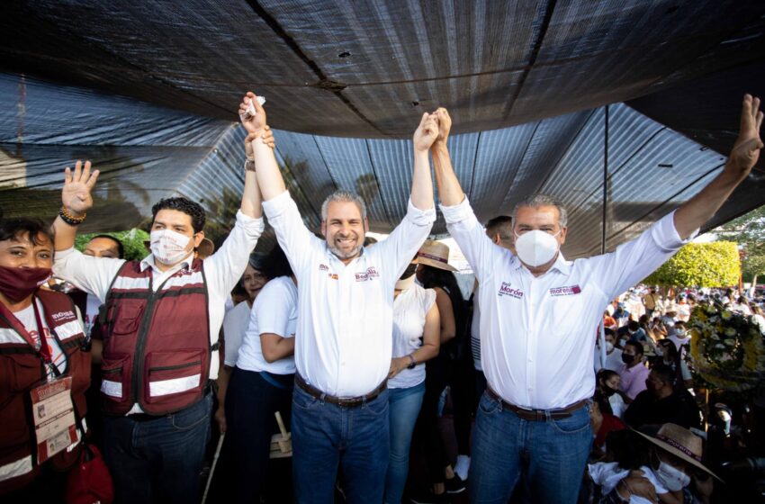 Con Morena y Alfredo Ramírez se recuperará gobernabilidad perdida por gobiernos corruptos en Michoacán: Raúl Morón