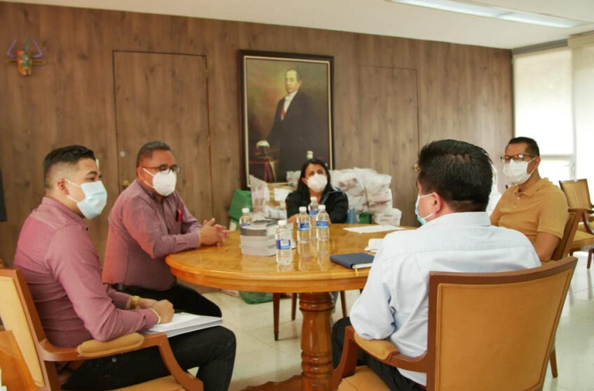  Coordinan Bienestar Michoacán y FEDE acciones para blindar programas