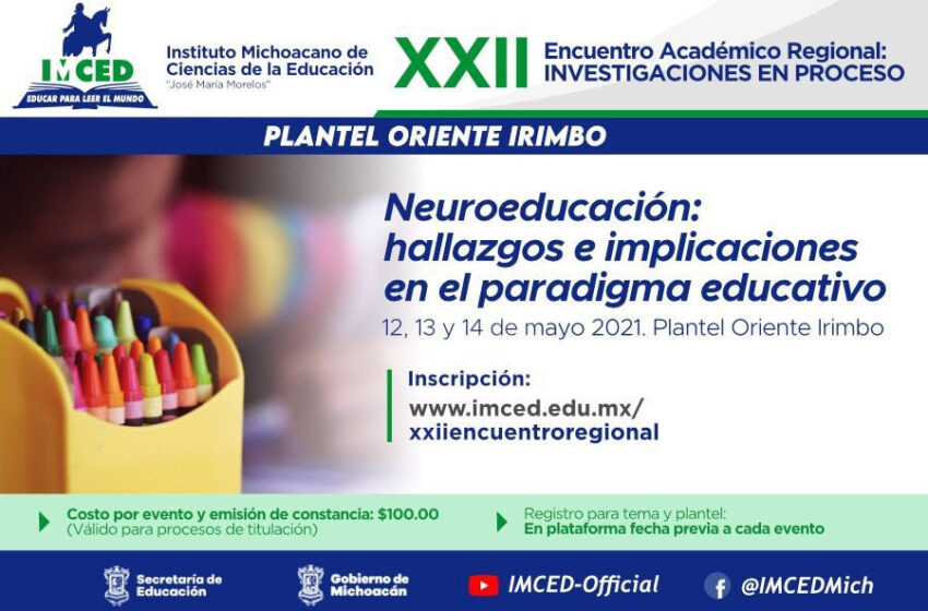 Presentará IMCED avances de investigación educativa