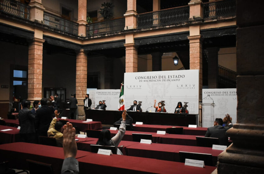  Respaldan y se solidarizan diputados de la LXXIV legislatura a diputada Miriam Tinoco