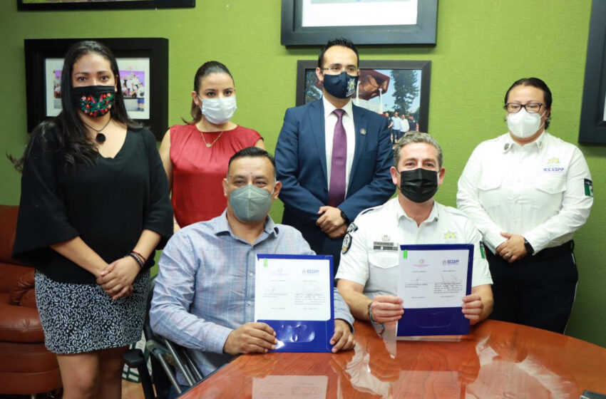  Firman IEESSPP y COEPREDV convenio de colaboración