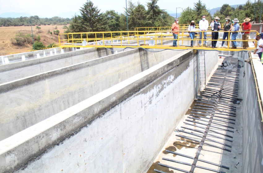 Rehabilitación de planta tratadora en Santa Clara del Cobre favorecerá al Lago de Zirahuén
