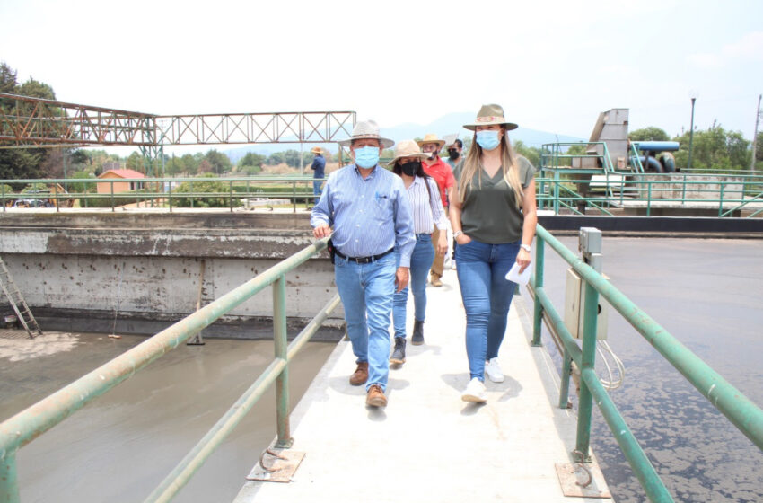 Continúa rehabilitación de planta de tratamiento en Pátzcuaro