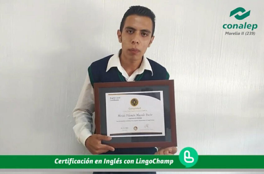 Certificaciones en idioma inglés favorecen desarrollo de jóvenes del Conalep